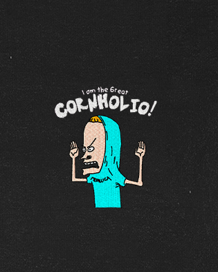 Polera bordada | Beavis Cornholio
