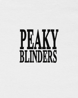 Polera bordada | Peaky Blinders