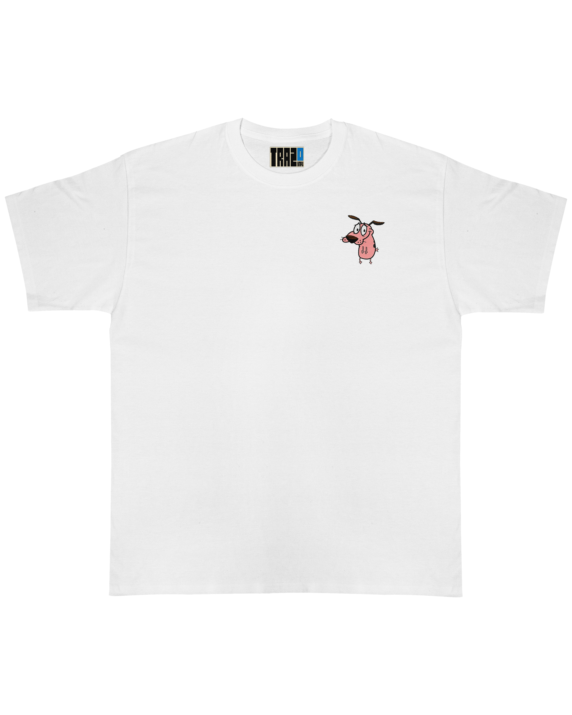Polera bordada | Coraje, el perro cobarde