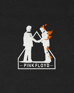 Polera bordada | Pink Floyd