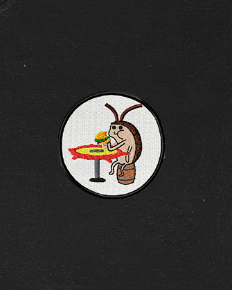 Polera bordada | Cucaracha Bob Esponja