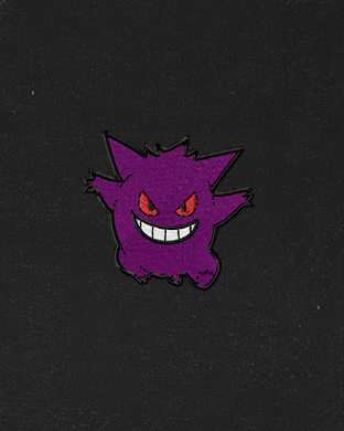 Polera bordada Pokemon | Gengar