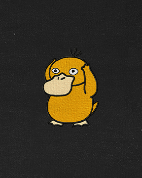 Polera bordada Pokemon | Psyduck