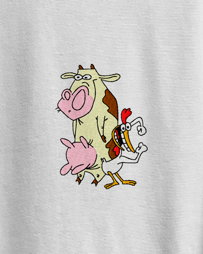 La vaca y el pollito