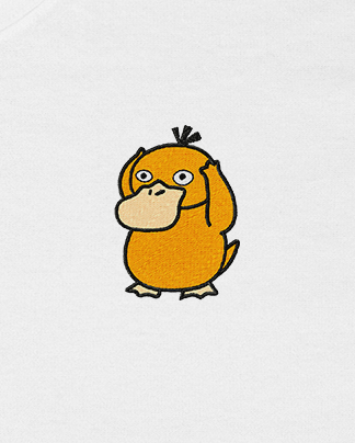 Polera bordada Pokemon | Psyduck