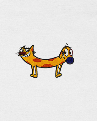 Polera bordada | Catdog