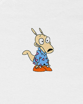 Polera bordada | La vida moderna de Rocko