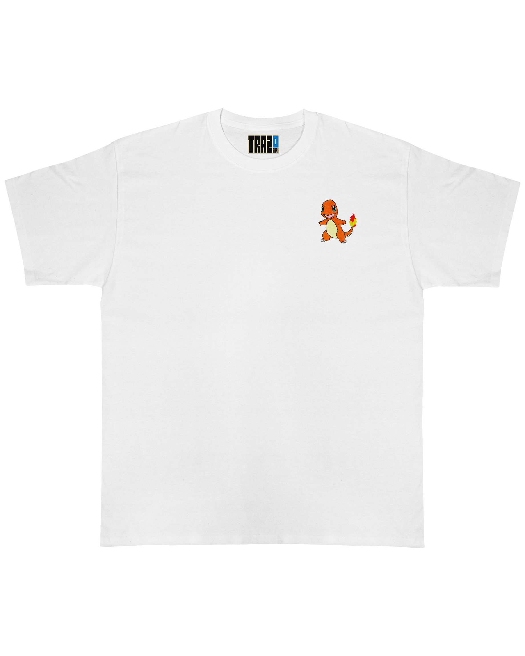 Polera bordada Pokemon | Charmander