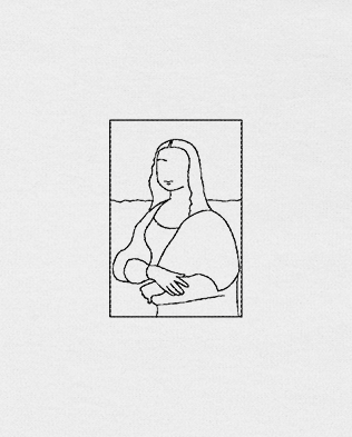 Polera bordada | La Gioconda