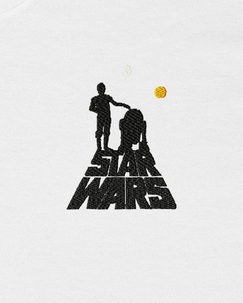 Polera bordada | Star Wars