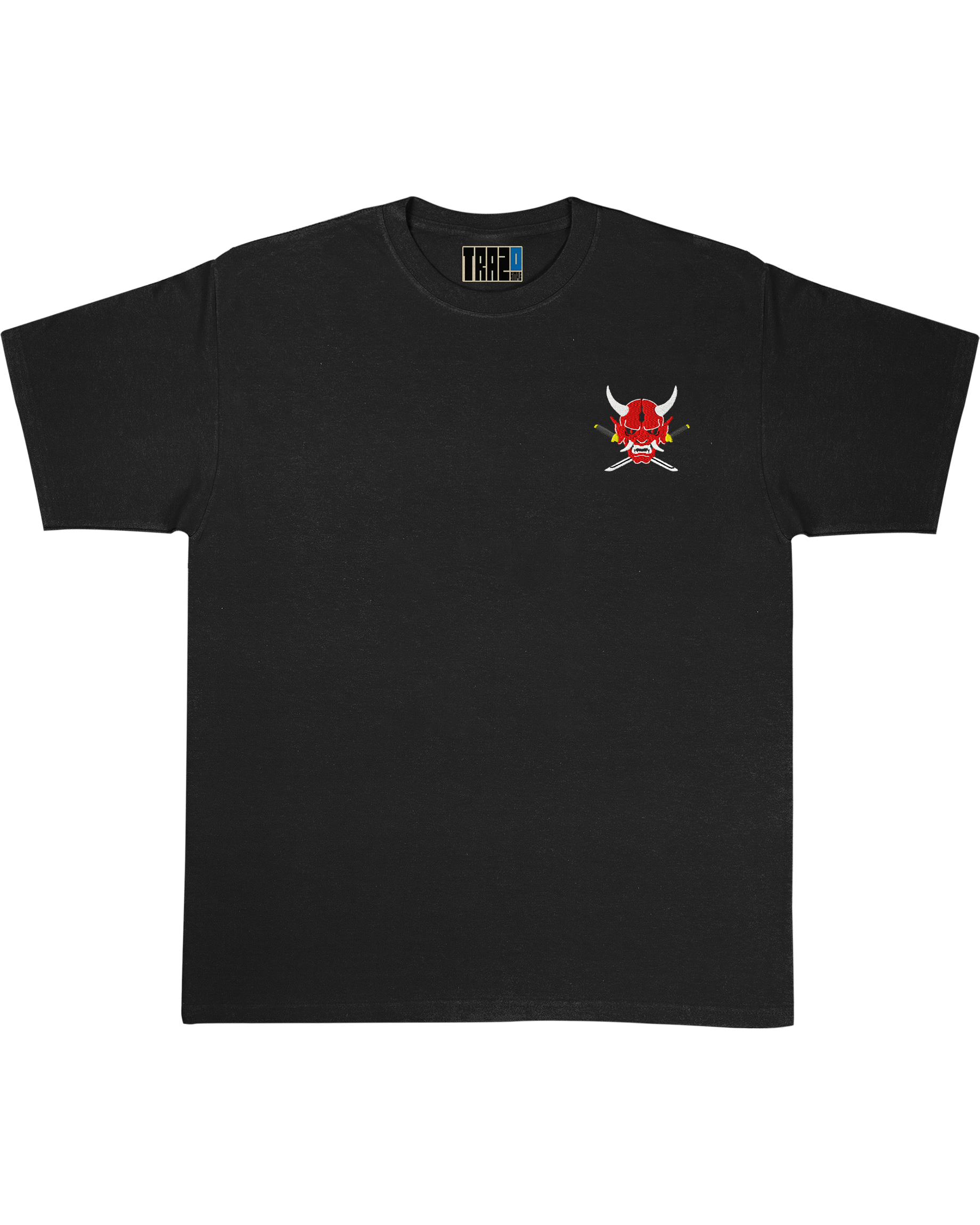 Polera bordada | Mascara Hannya