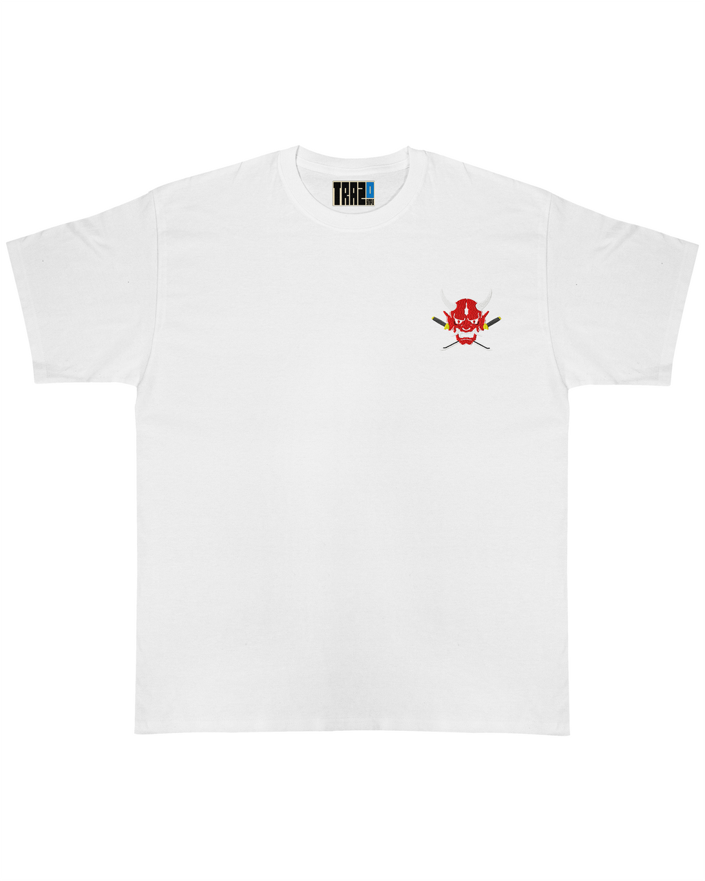 Polera bordada | Mascara Hannya