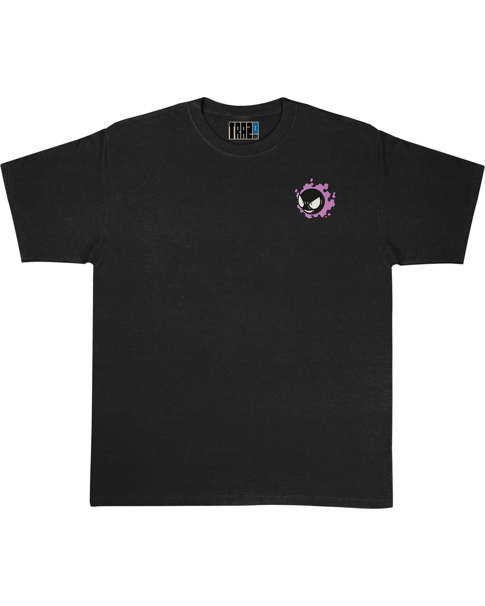 Polera bordada Pokemon | Gastly