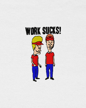 Polera bordada | Beavis and Butt-Head