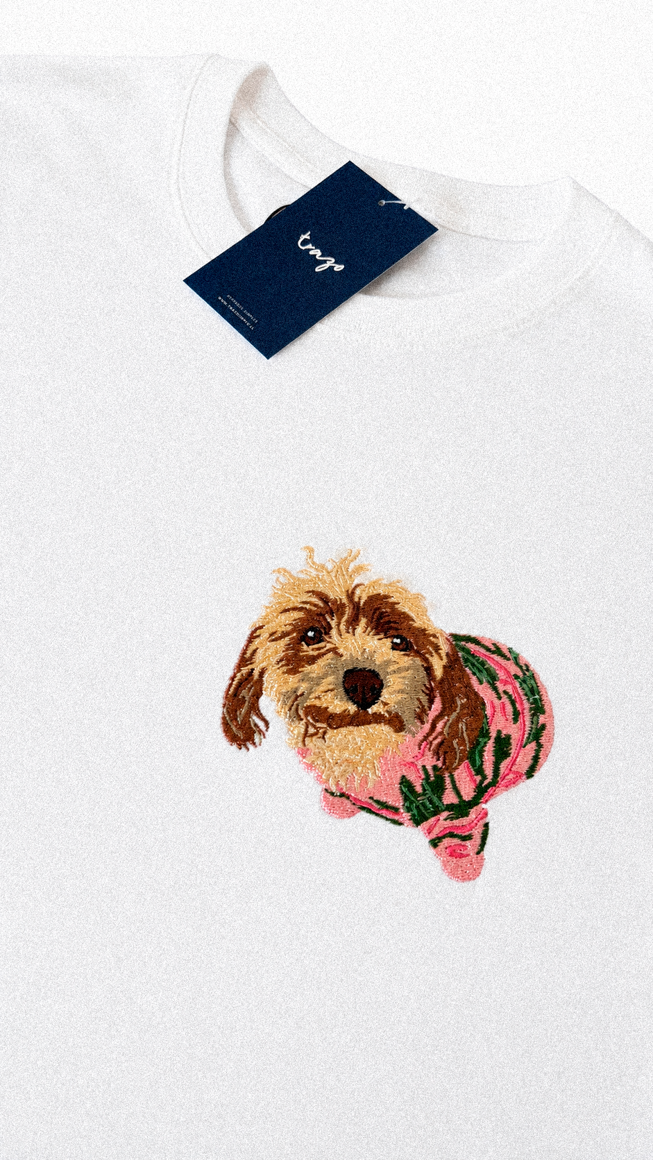 POLERA UNISEX PERSONALIZADA | 1 BORDADO