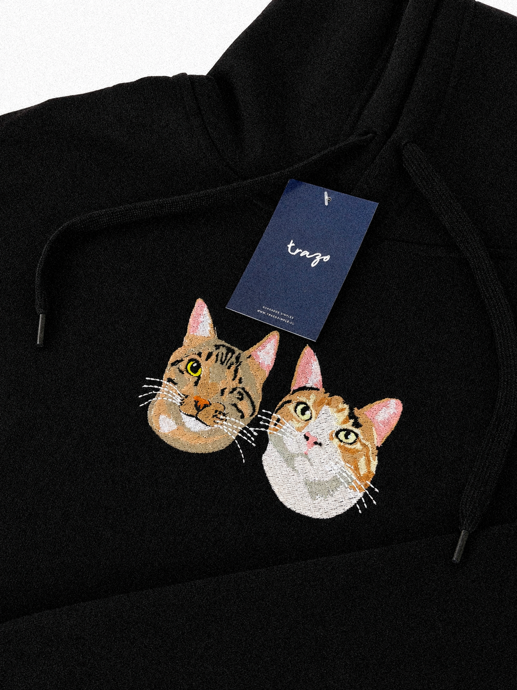 POLERON CANGURO PERSONALIZADO | 2 BORDADOS