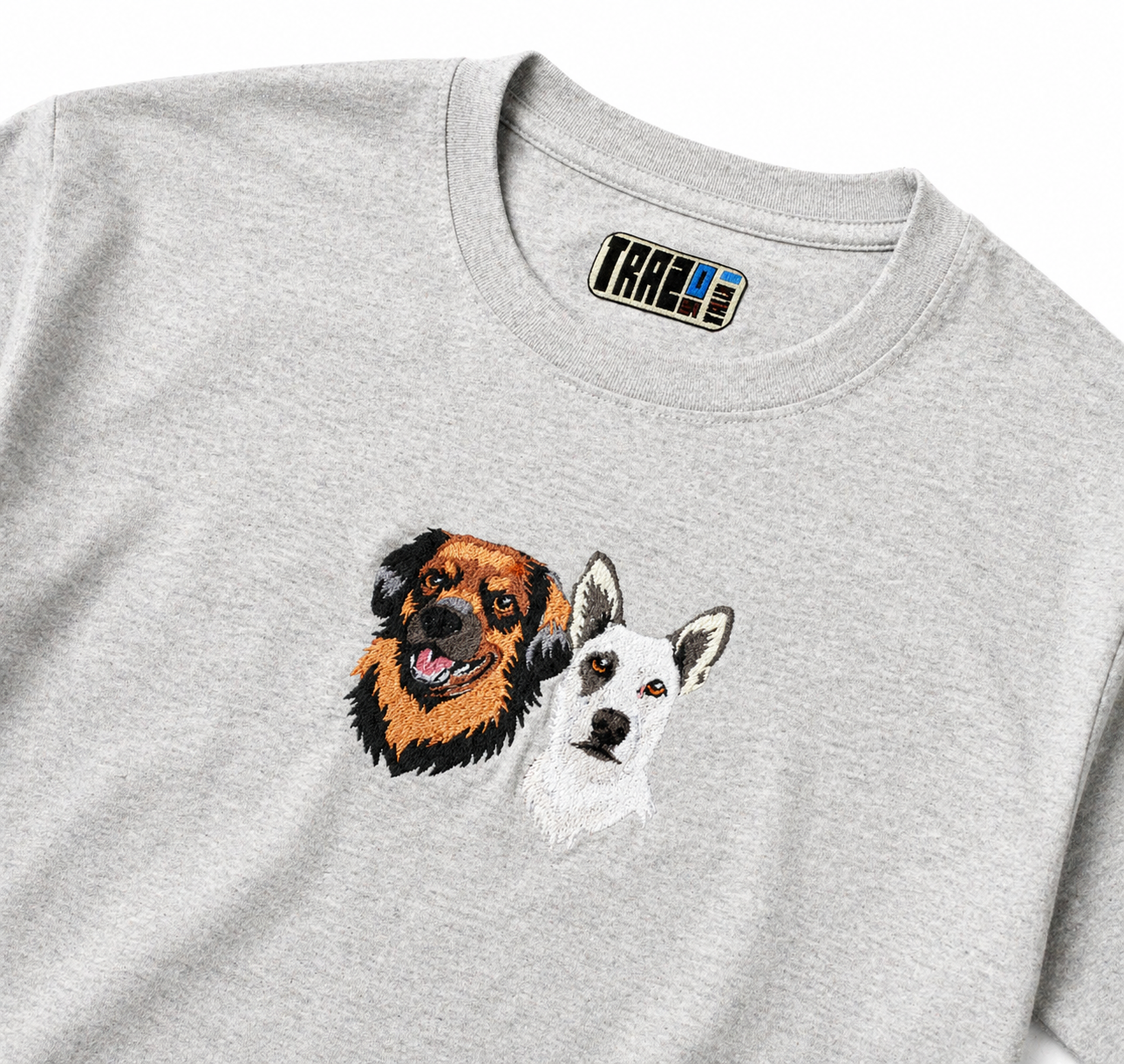 POLERA UNISEX PERSONALIZADA | 2 BORDADOS