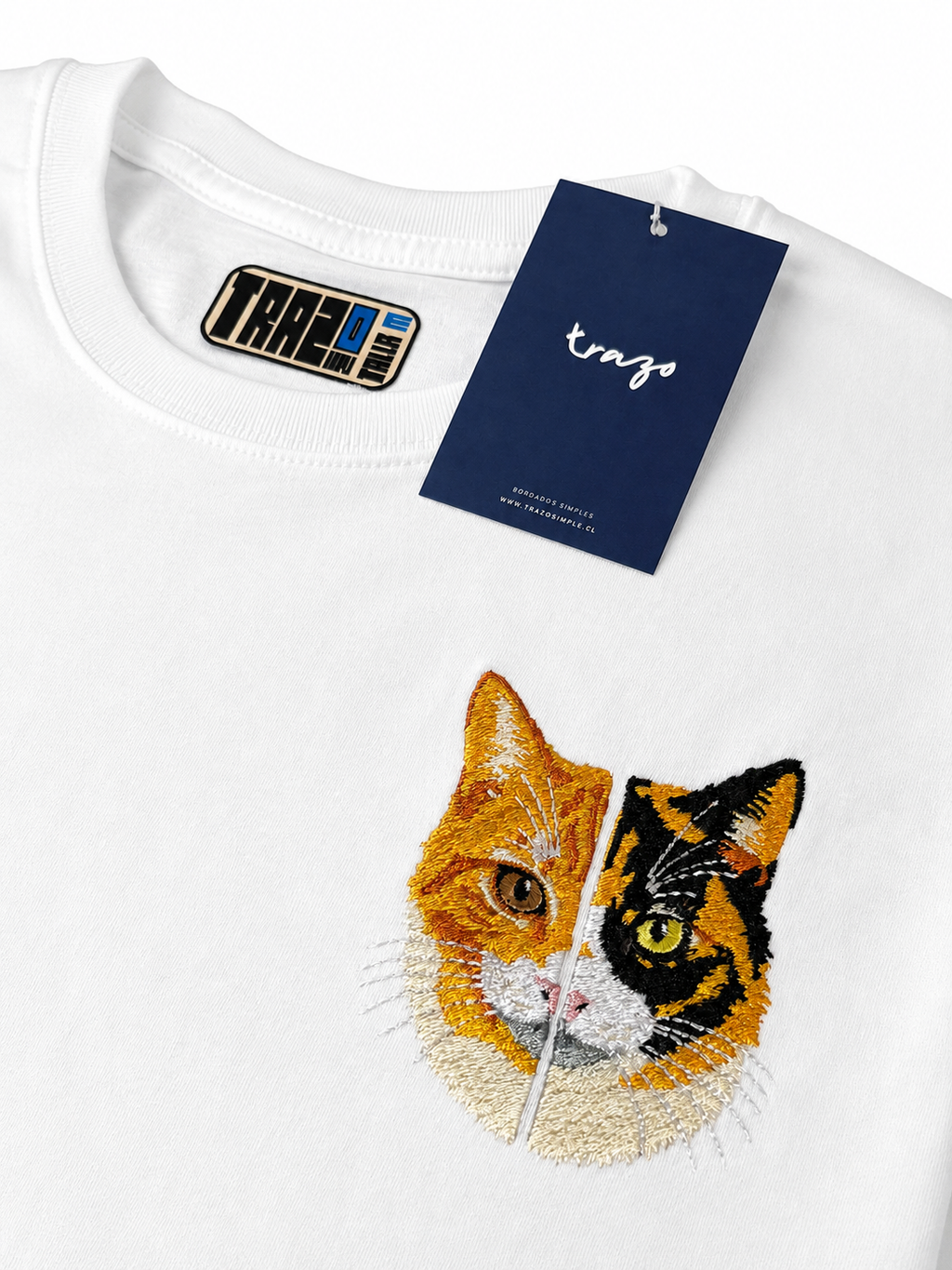 POLERA UNISEX PERSONALIZADA | 1 BORDADO