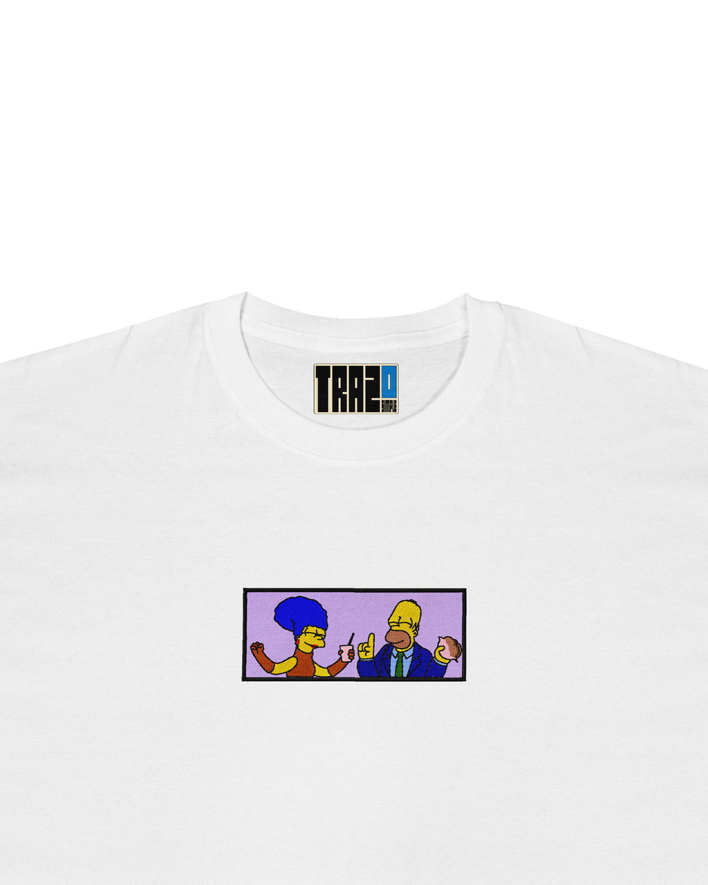 Polera San Valentín Marge y Homero